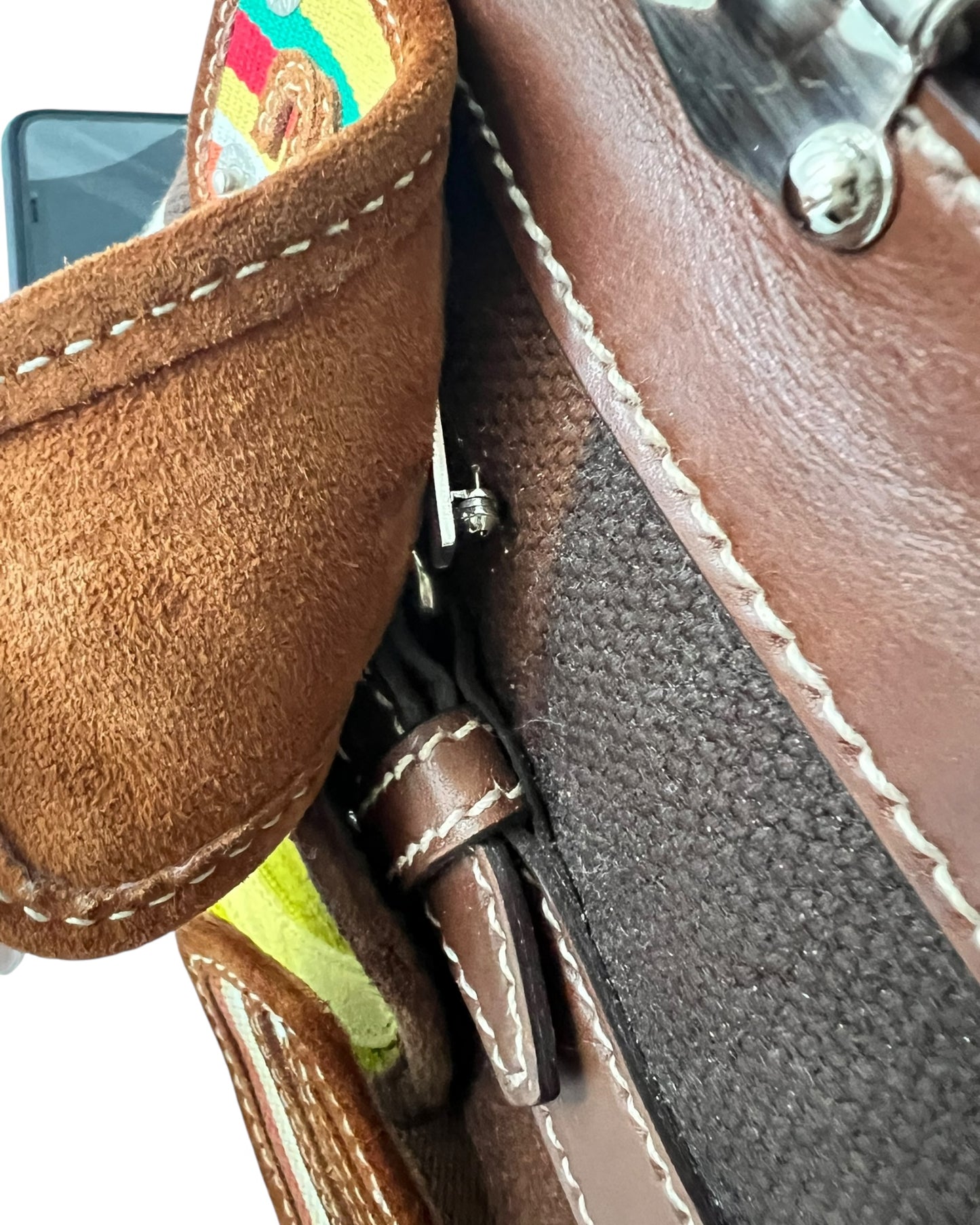 Miu Miu Multicolor Canvas and Leather Patchwork Tote – Very Good Condition