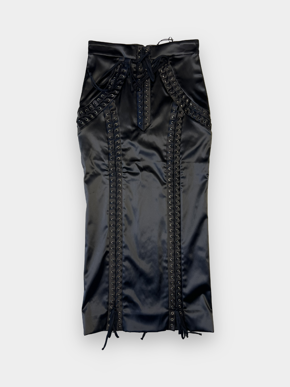 Dolce & Gabbana Satin Skirt | The Luxury Savvy