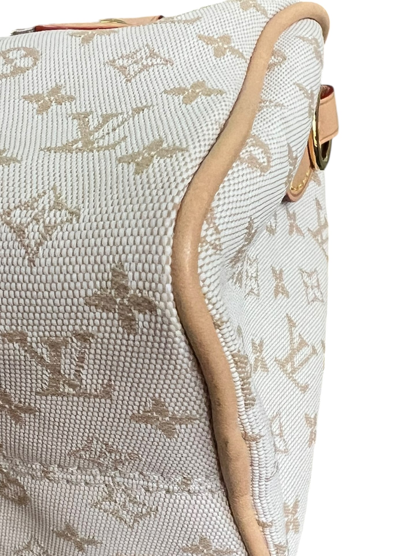 Louis Vuitton Speedy Bandoulière 20 – Mastic Cream Monogram - The Luxury Savvy