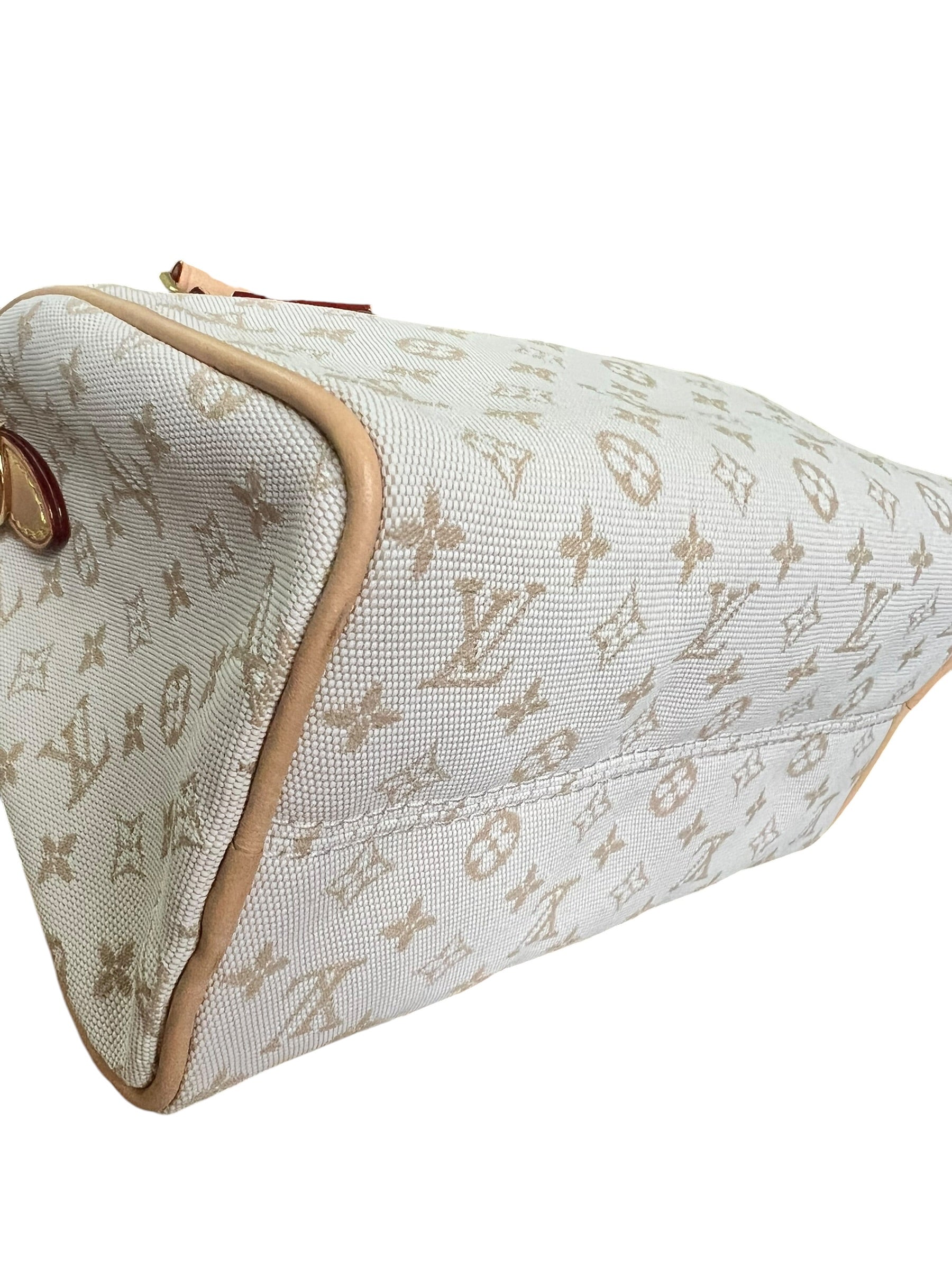 Louis Vuitton Speedy Bandoulière 20 – Mastic Cream Monogram - The Luxury Savvy