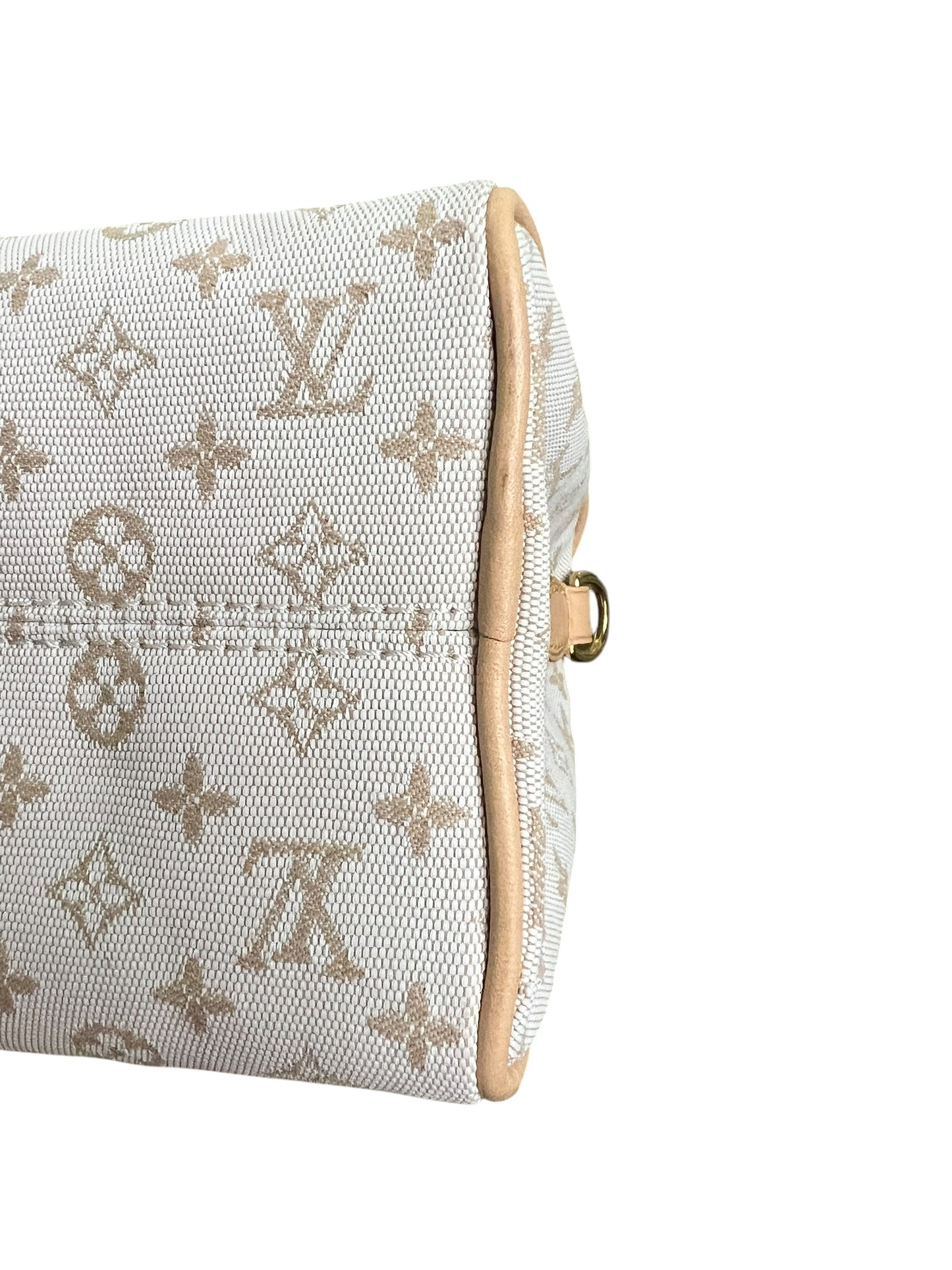 Louis Vuitton Speedy Bandoulière 20 – Mastic Cream Monogram - The Luxury Savvy