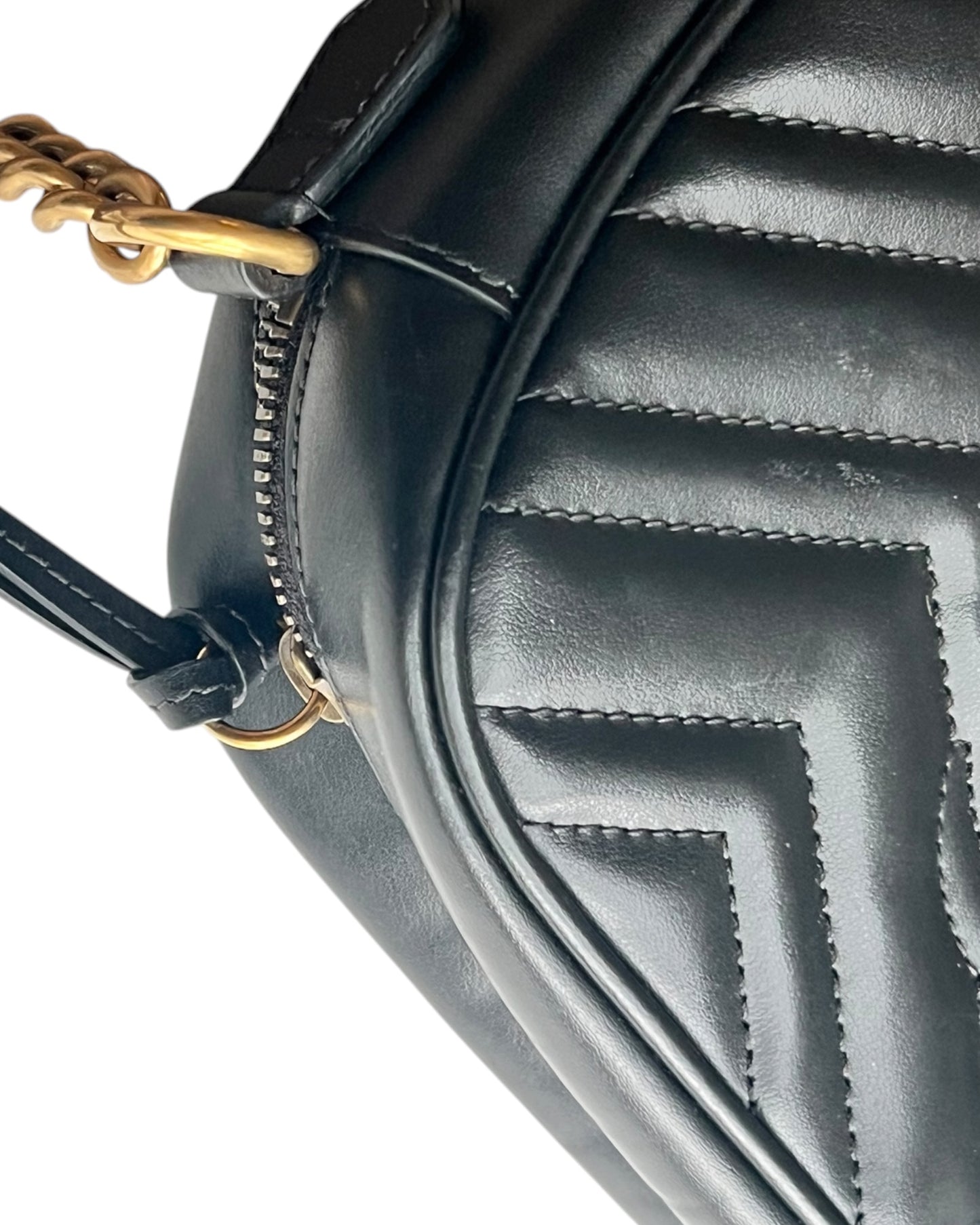 Gucci GG Marmont Small Camera Bag - Black