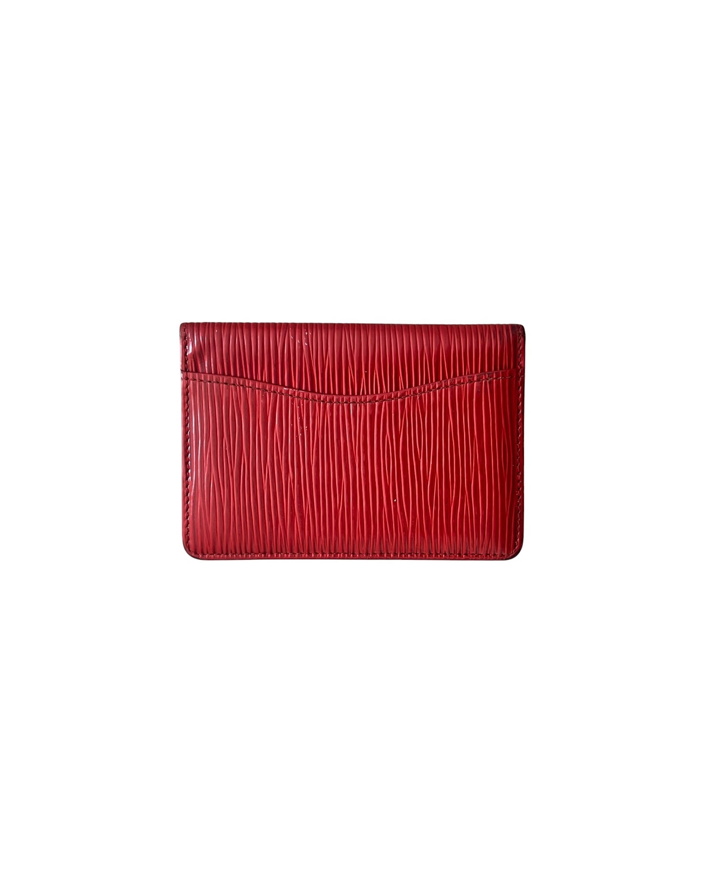 Louis Vuitton Epi Leather Wallet - Red - The Luxury Savvy