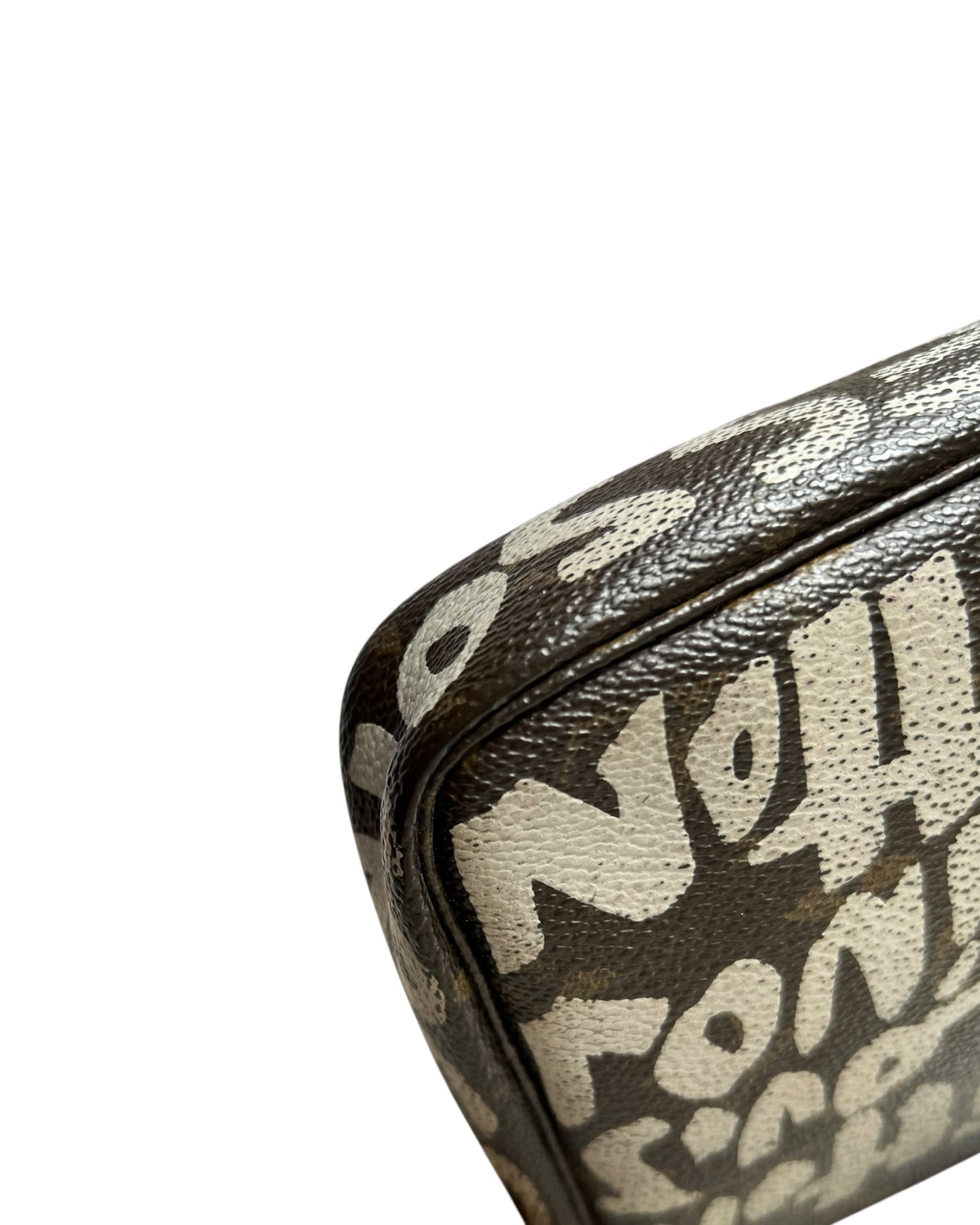Louis Vuitton Stephen Sprouse Graffiti Pochette Accessories – Brown
