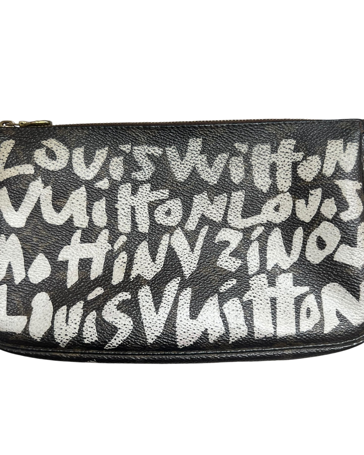 Louis Vuitton Stephen Sprouse Graffiti Pochette Accessories – Brown