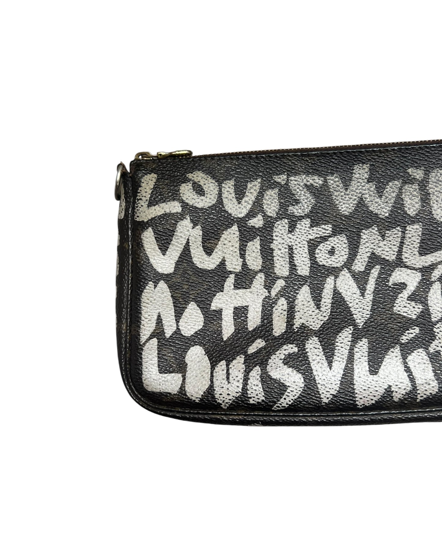 Louis Vuitton Stephen Sprouse Graffiti Pochette Accessories – Brown