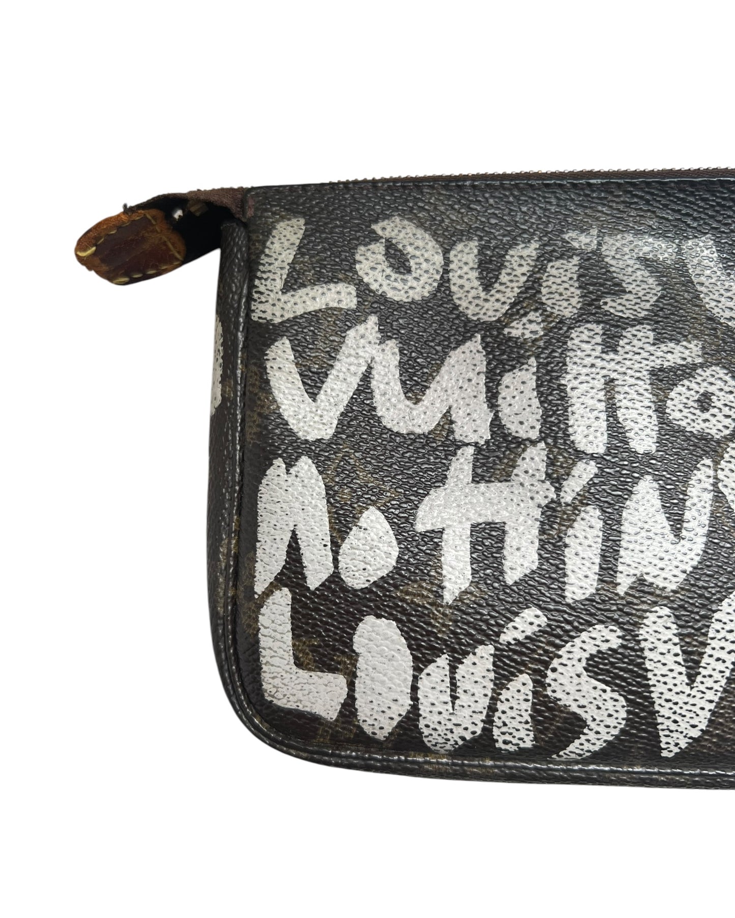 Louis Vuitton Stephen Sprouse Graffiti Pochette Accessories – Brown