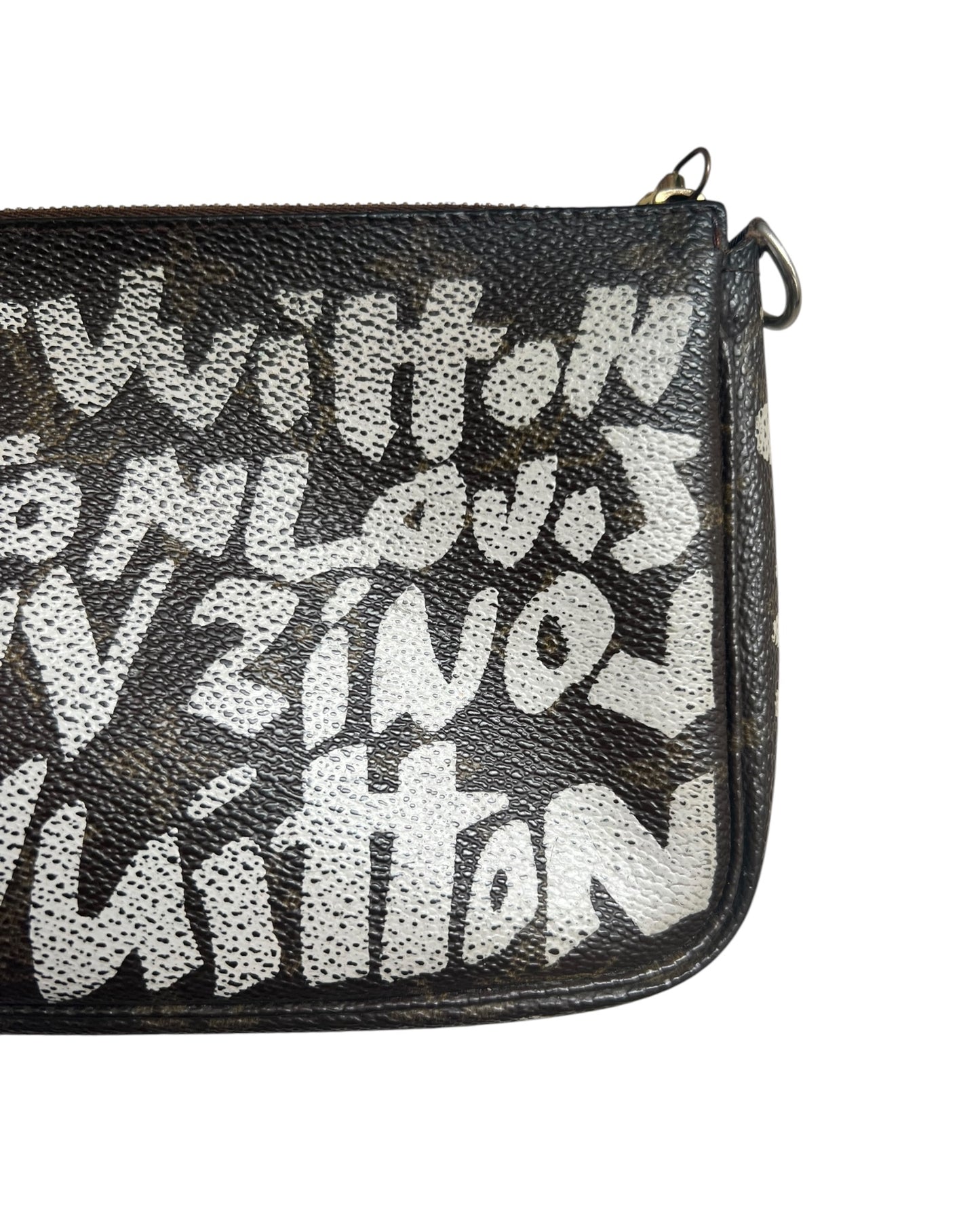 Louis Vuitton Stephen Sprouse Graffiti Pochette Accessories – Brown