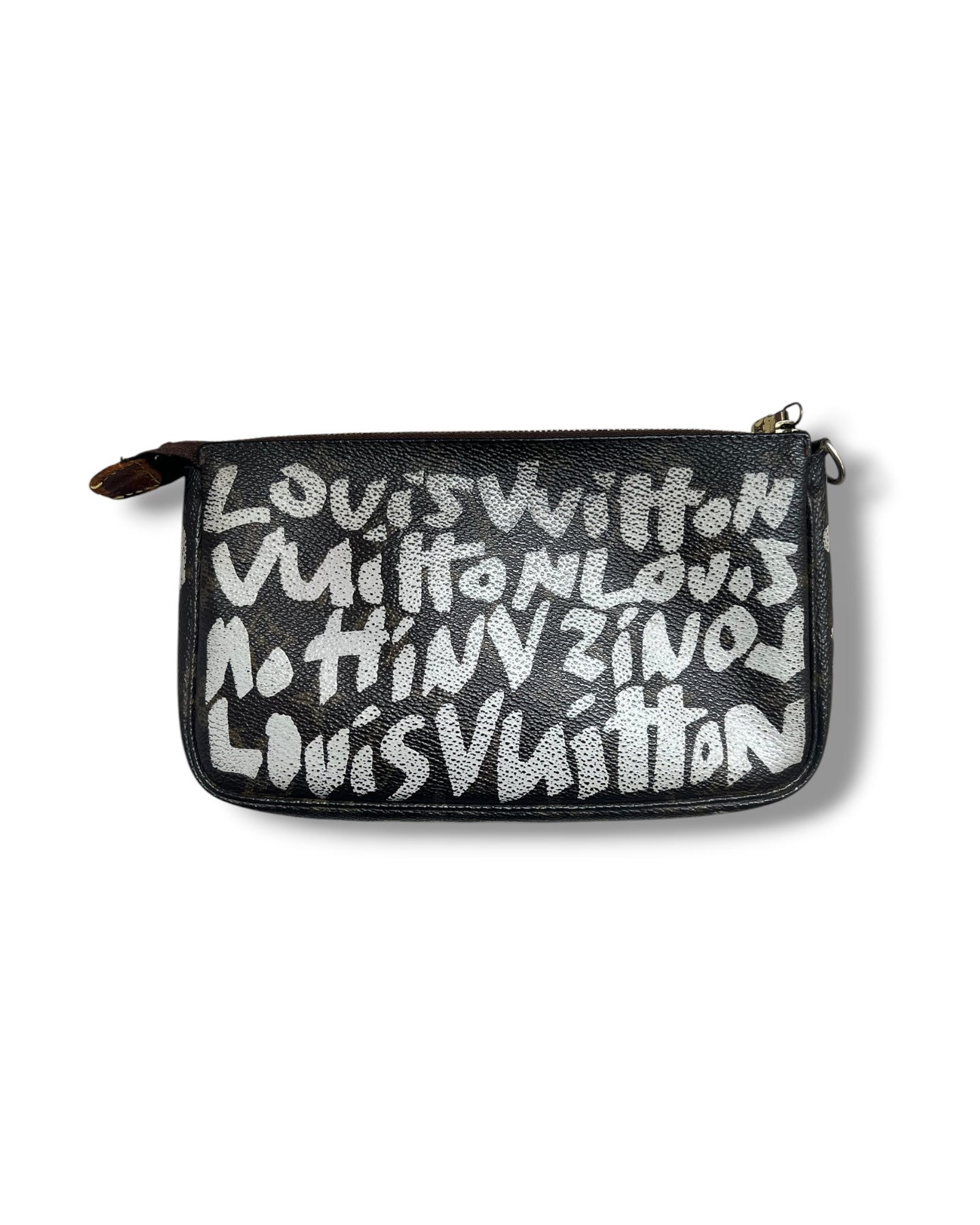 Louis Vuitton Stephen Sprouse Graffiti Pochette Accessories – Brown