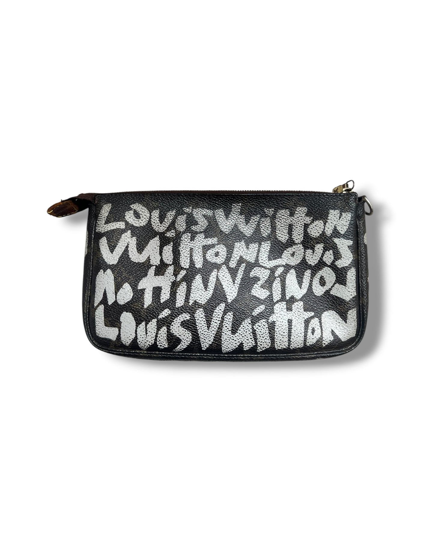 Louis Vuitton Stephen Sprouse Graffiti Pochette Accessories – Brown
