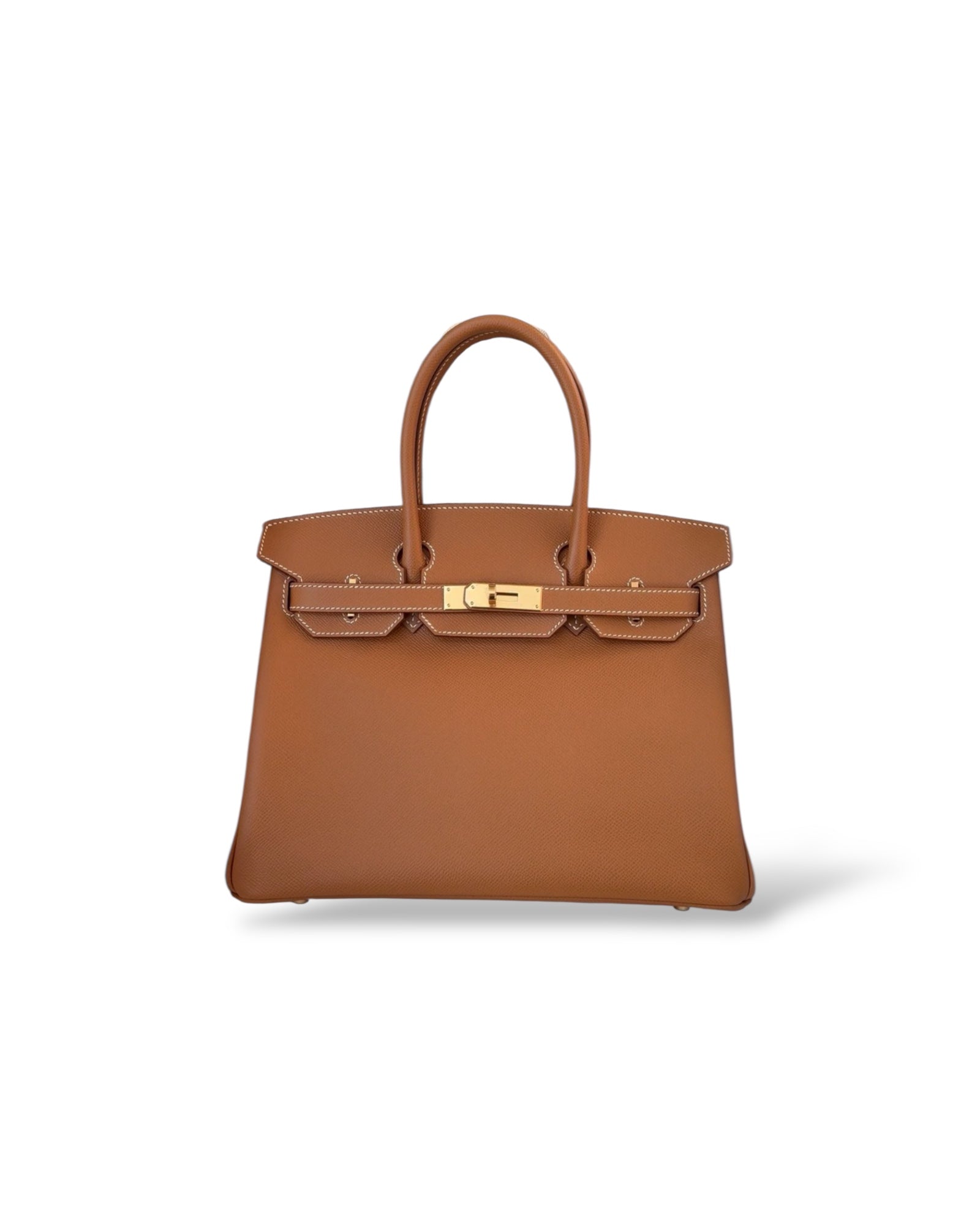 Hermès Birkin 30 – Gold Epsom Retourne with Gold Hardware (K Stamp) - The Luxury Savvy