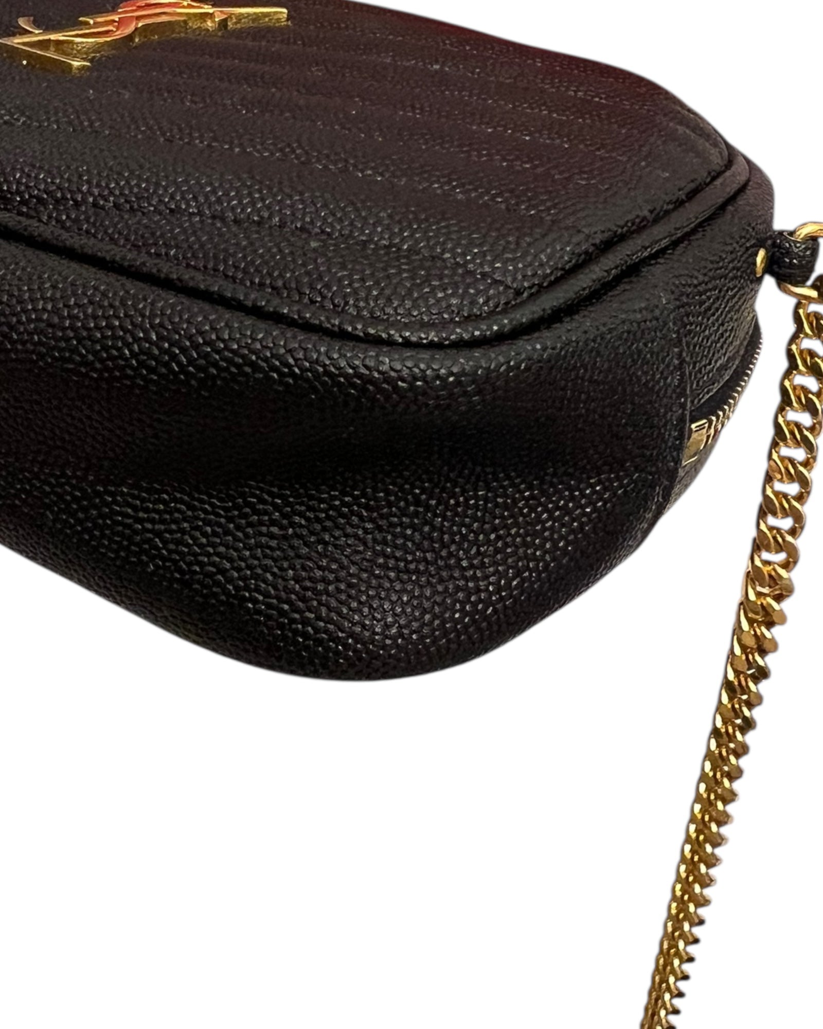 Saint Laurent Mini Camera Lou Crossbody Bag - The Luxury Savvy