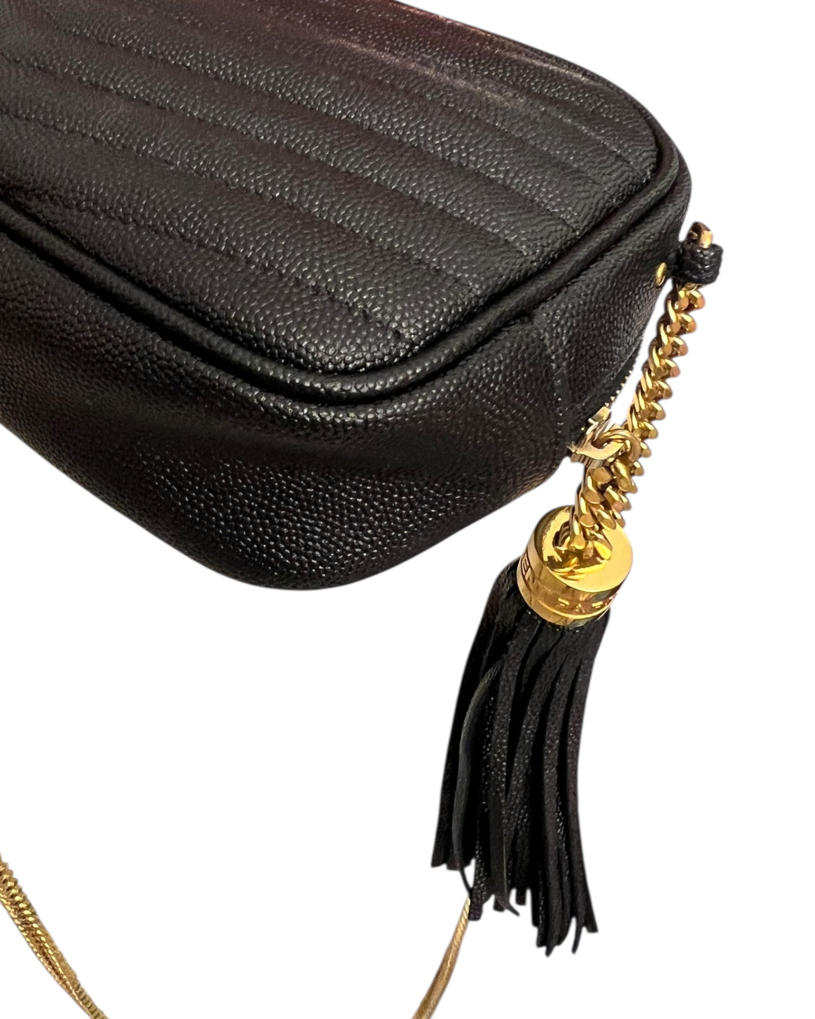 Saint Laurent Mini Camera Lou Crossbody Bag - The Luxury Savvy