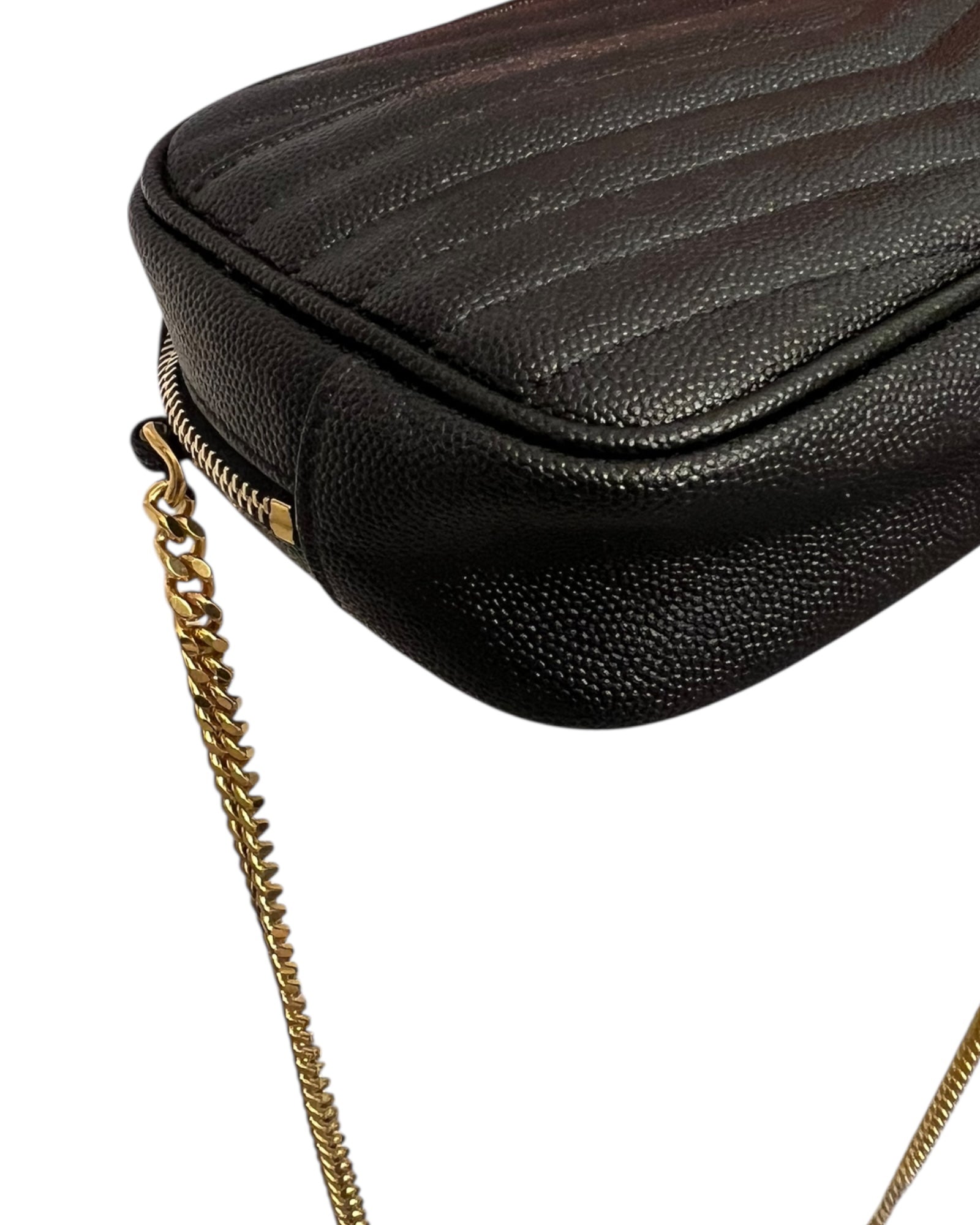 Saint Laurent Mini Camera Lou Crossbody Bag - The Luxury Savvy