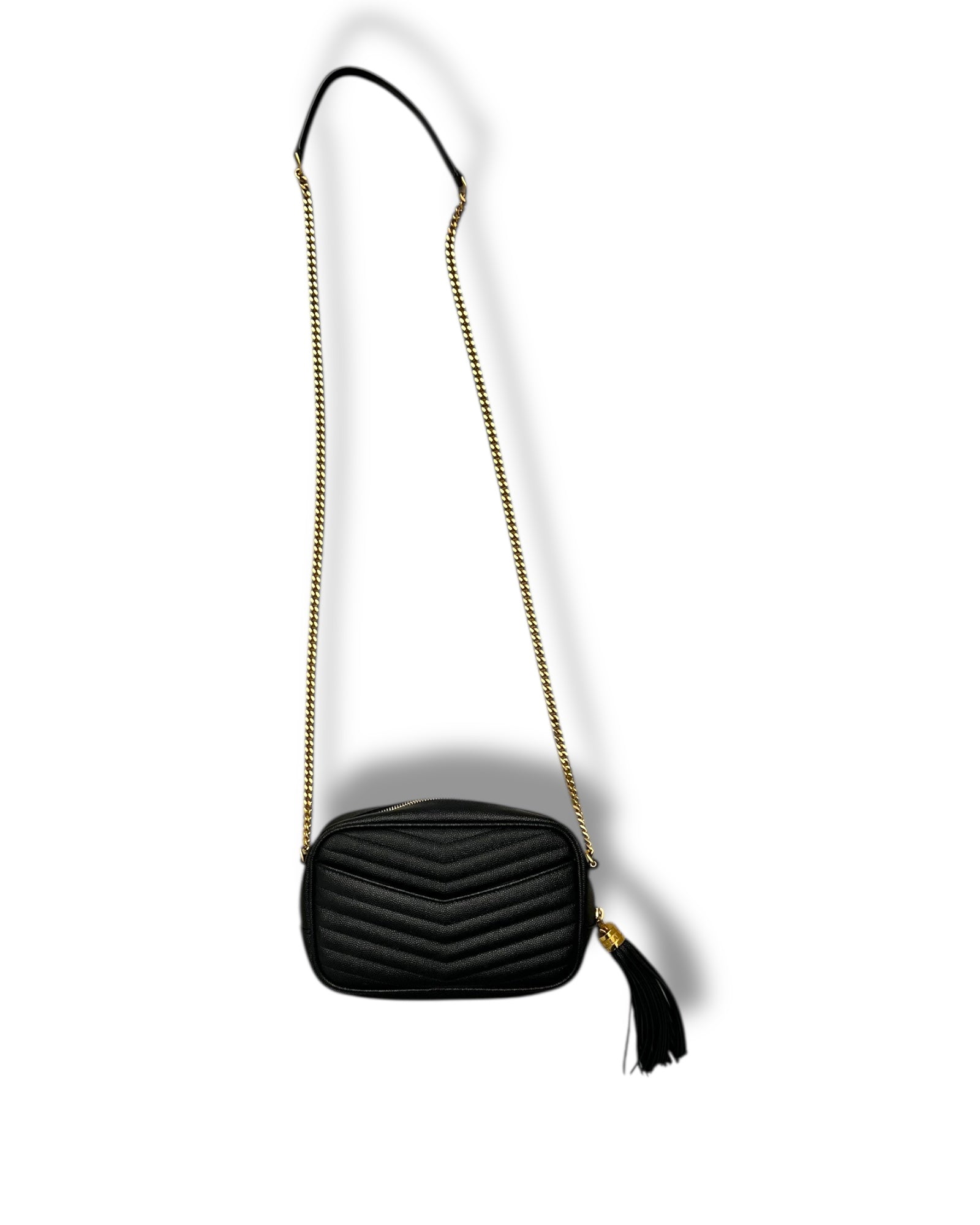 Saint Laurent Mini Camera Lou Crossbody Bag - The Luxury Savvy