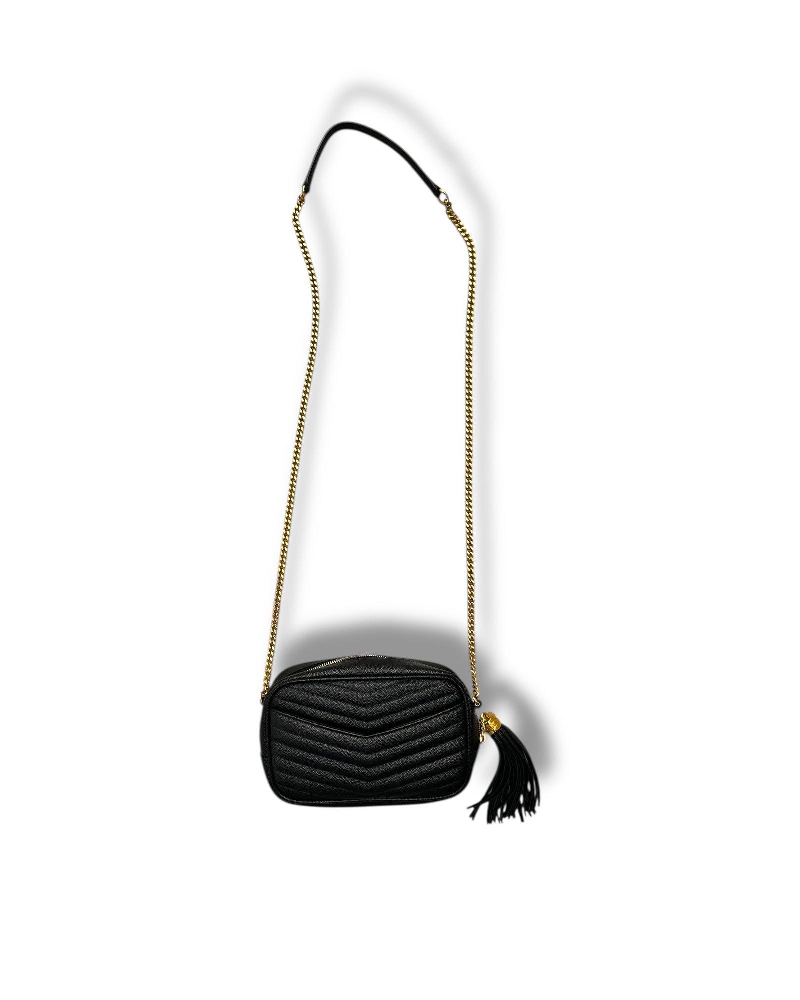 Saint Laurent Mini Camera Lou Crossbody Bag - The Luxury Savvy