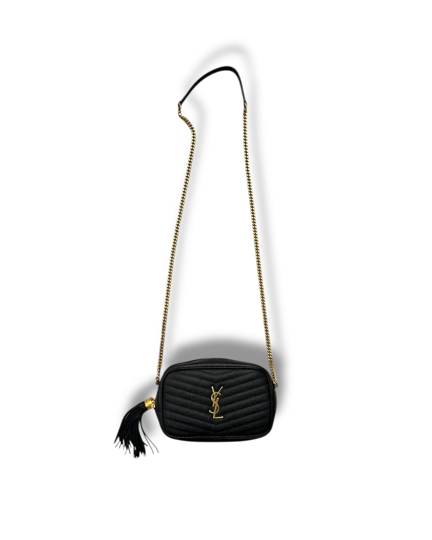 Saint Laurent Mini Camera Lou Crossbody Bag - The Luxury Savvy