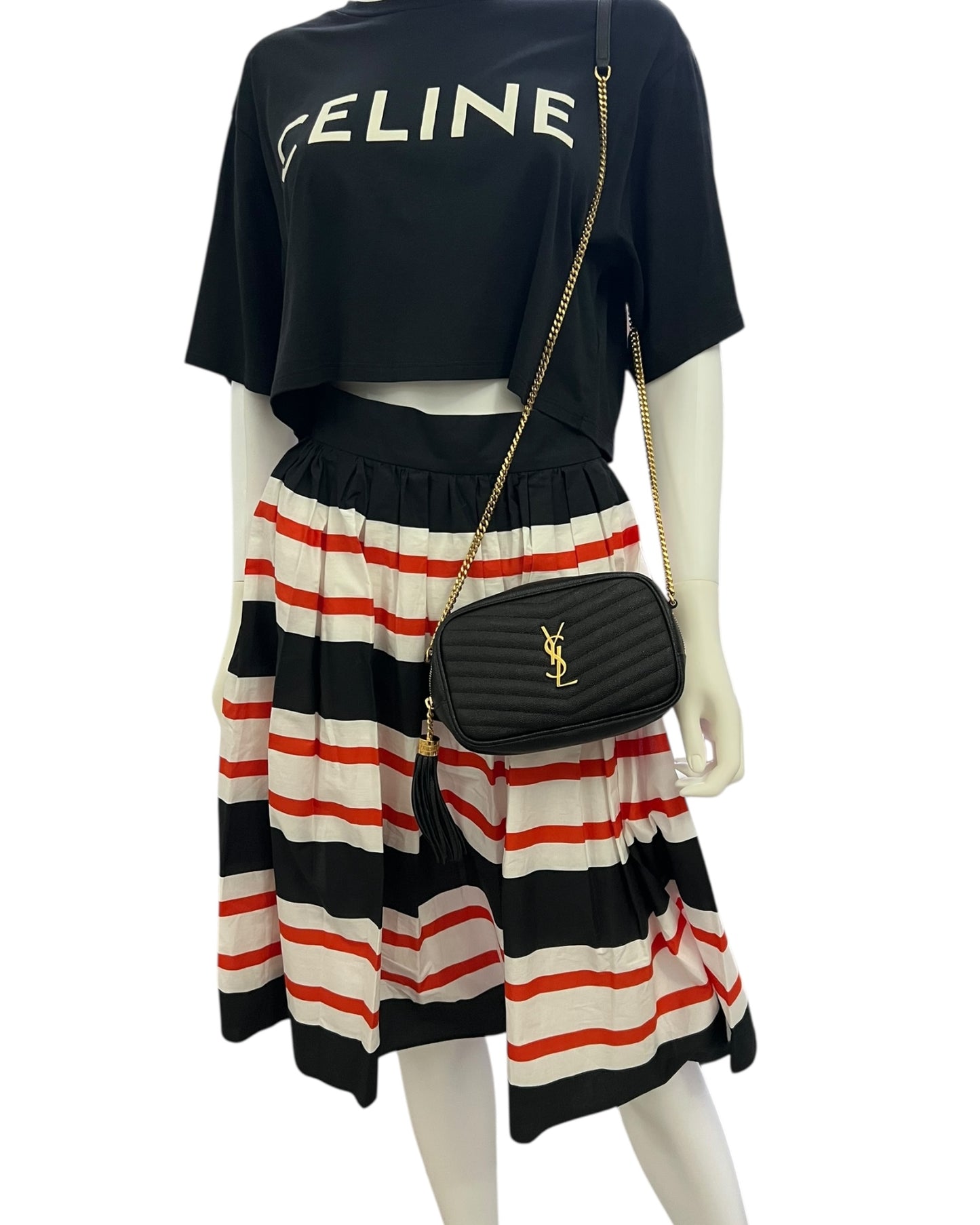 Saint Laurent Mini Camera Lou Crossbody Bag - The Luxury Savvy