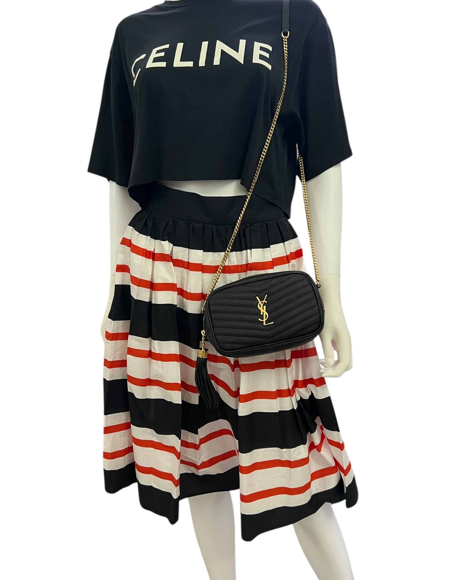 Saint Laurent Mini Camera Lou Crossbody Bag - The Luxury Savvy