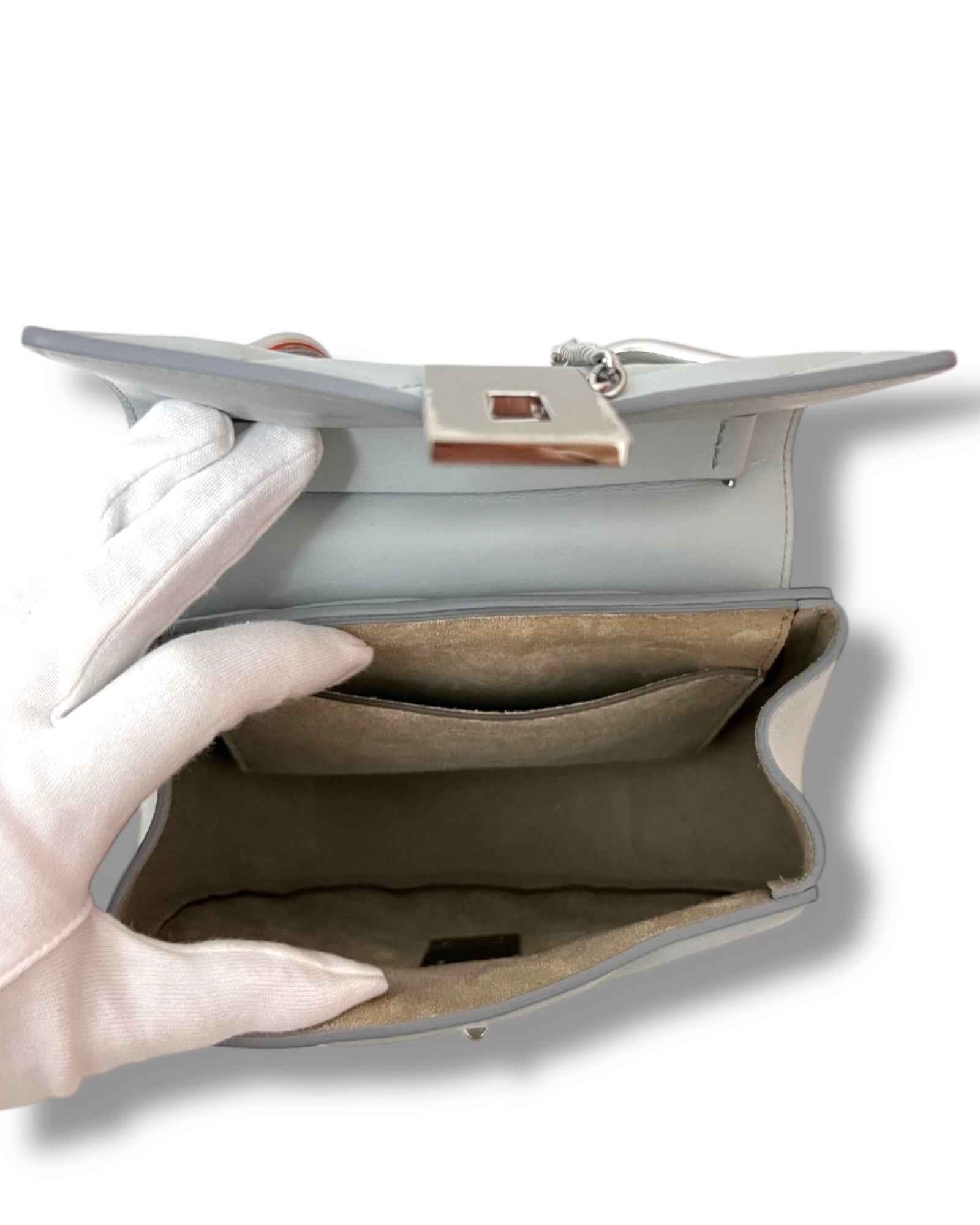 Chloé Bijou Drew Bag - Airy Grey - The Luxury Savvy