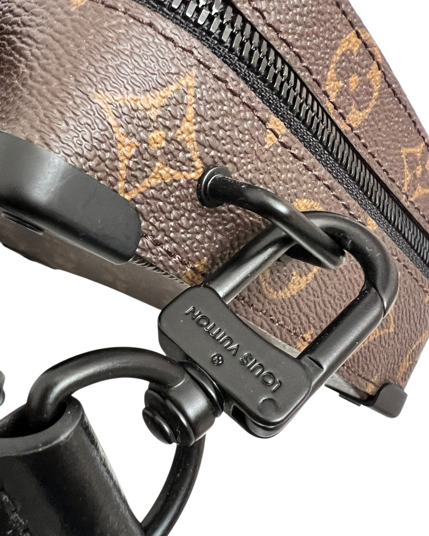 Louis Vuitton Monogram Macassar Men’s Soft Trunk Bag - M45935