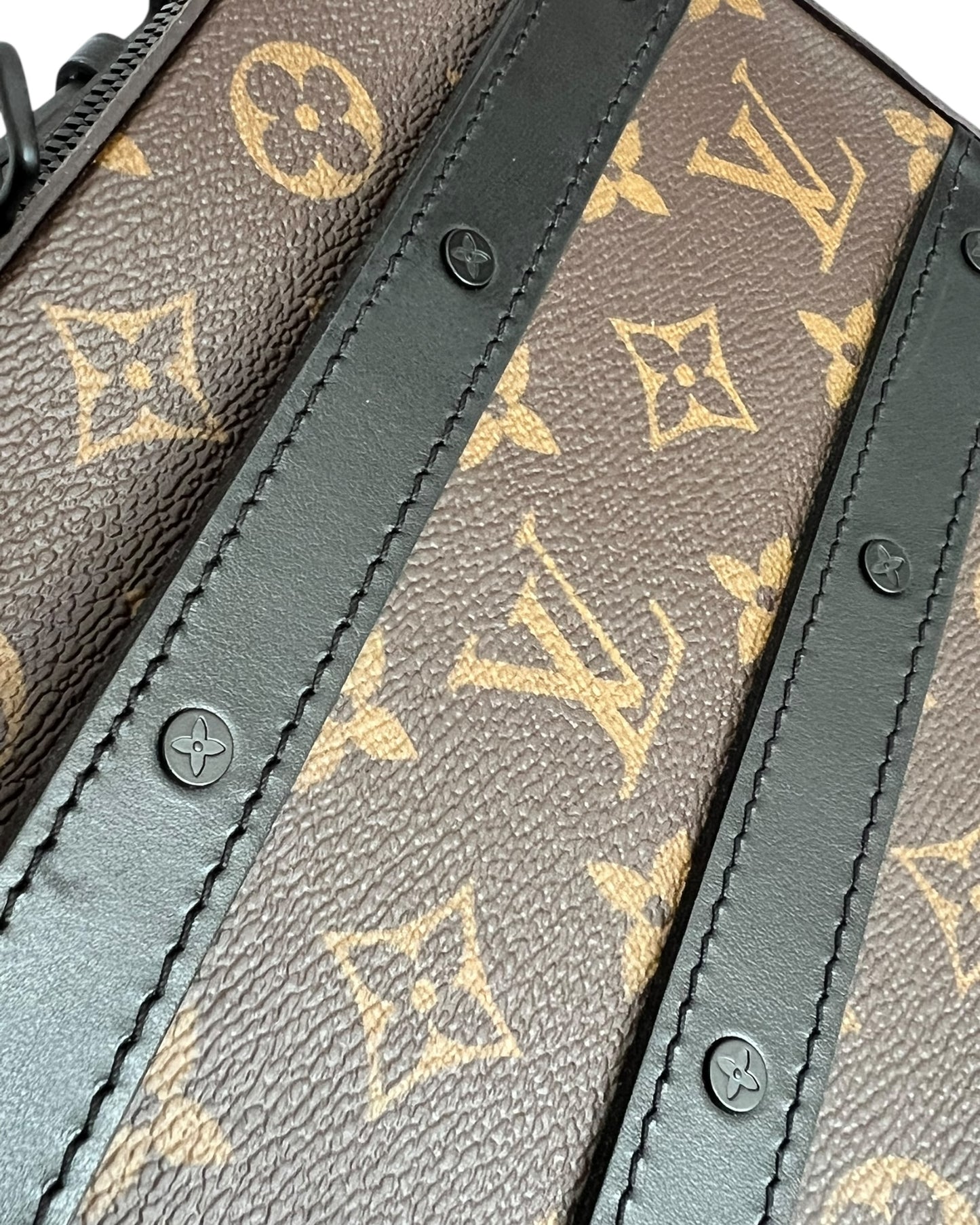 Louis Vuitton Monogram Macassar Men’s Soft Trunk Bag - M45935