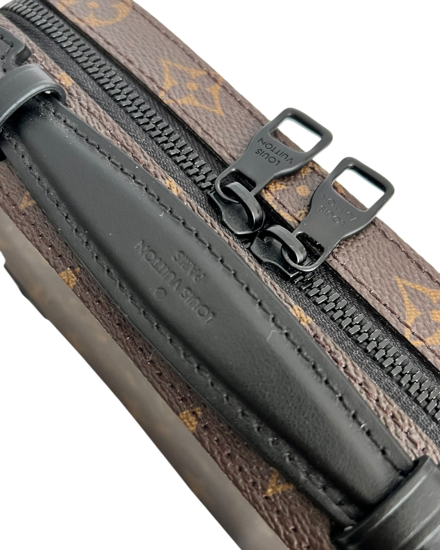 Louis Vuitton Monogram Macassar Men’s Soft Trunk Bag - M45935