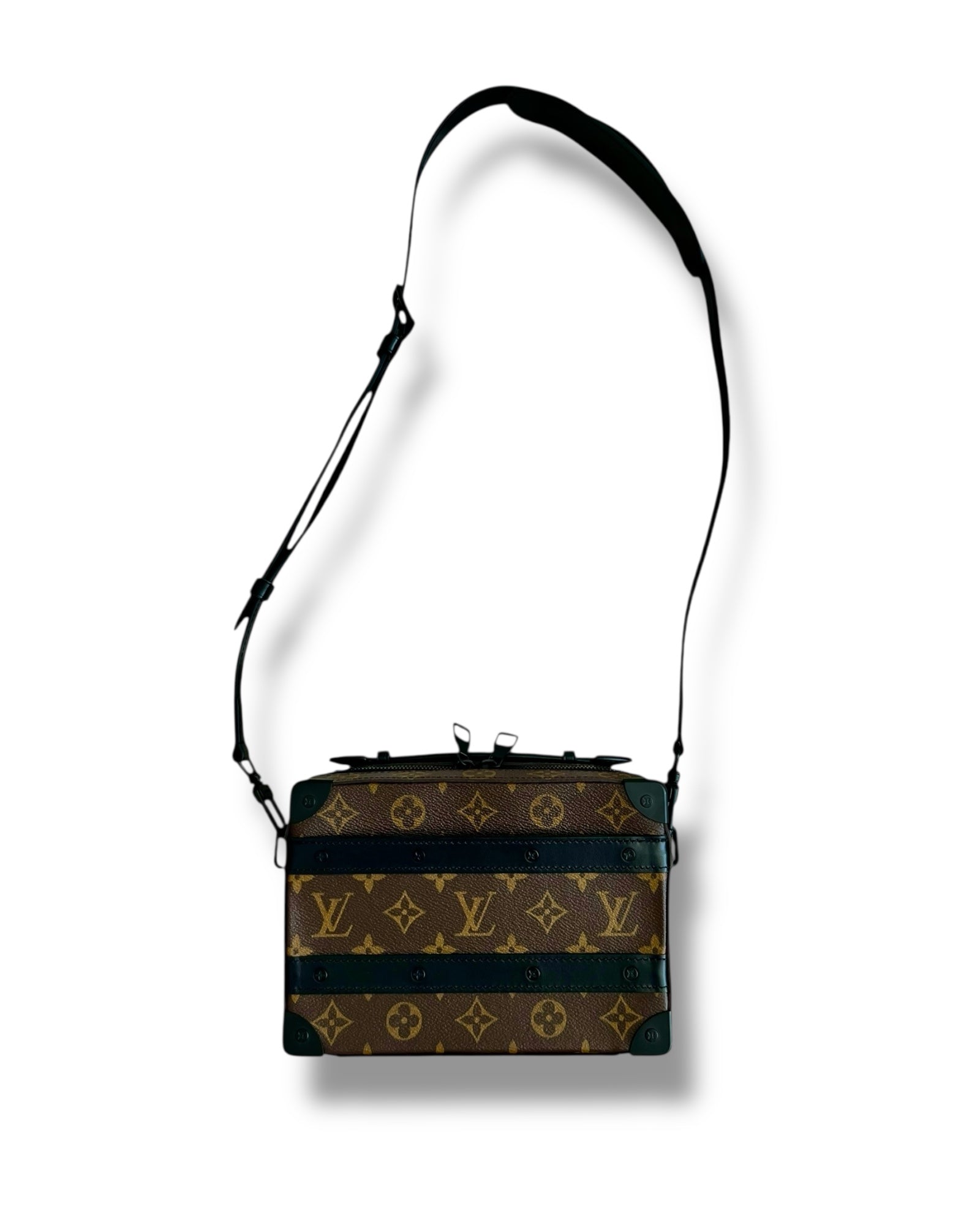 Trunk Bag Luxury Man Purse Louis Vuitton Monogram Macassar Men's