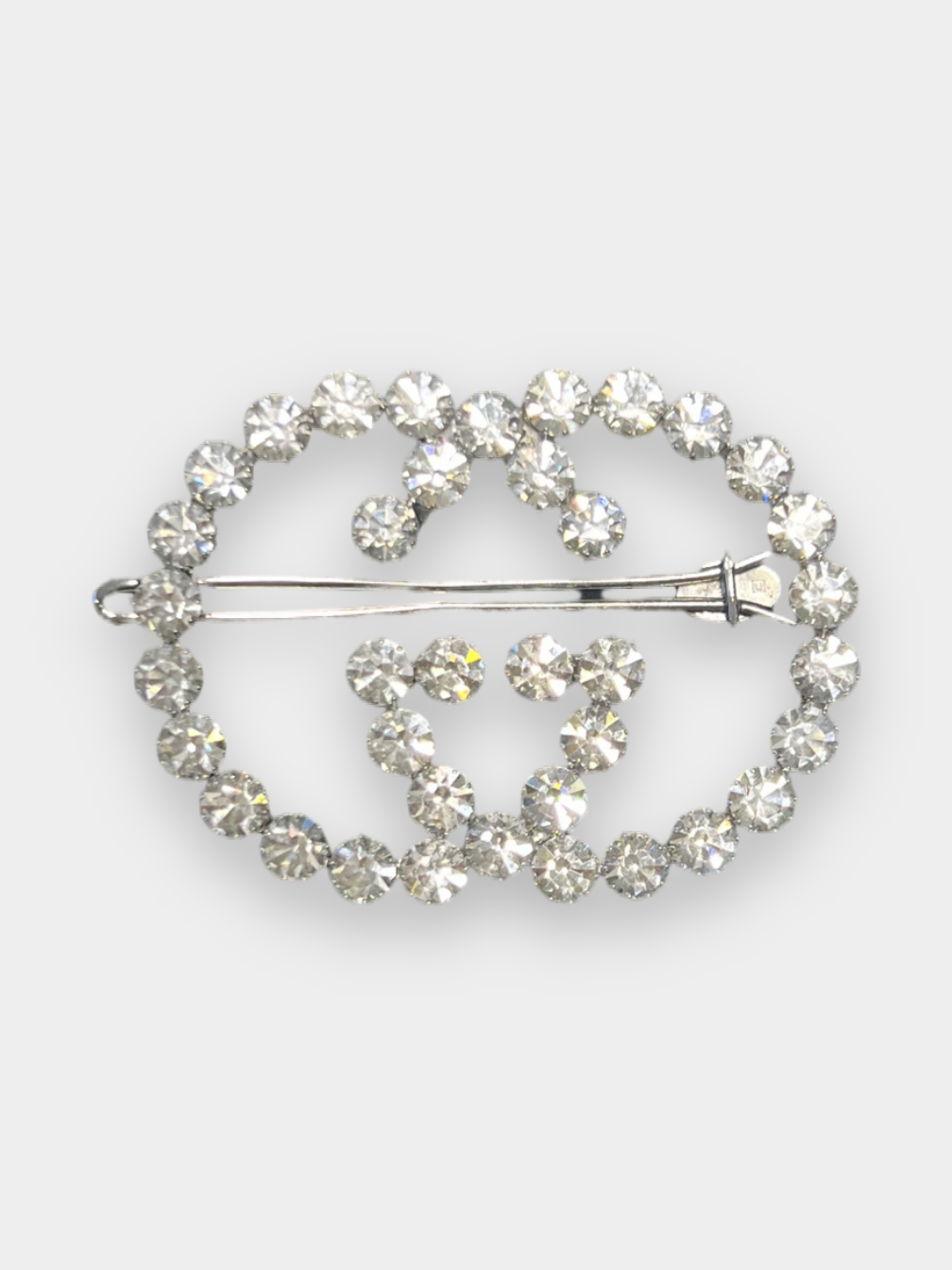 GUCCI CRYSTAL EMBELLISHED HAIR CLIP - The Luxury Savvy