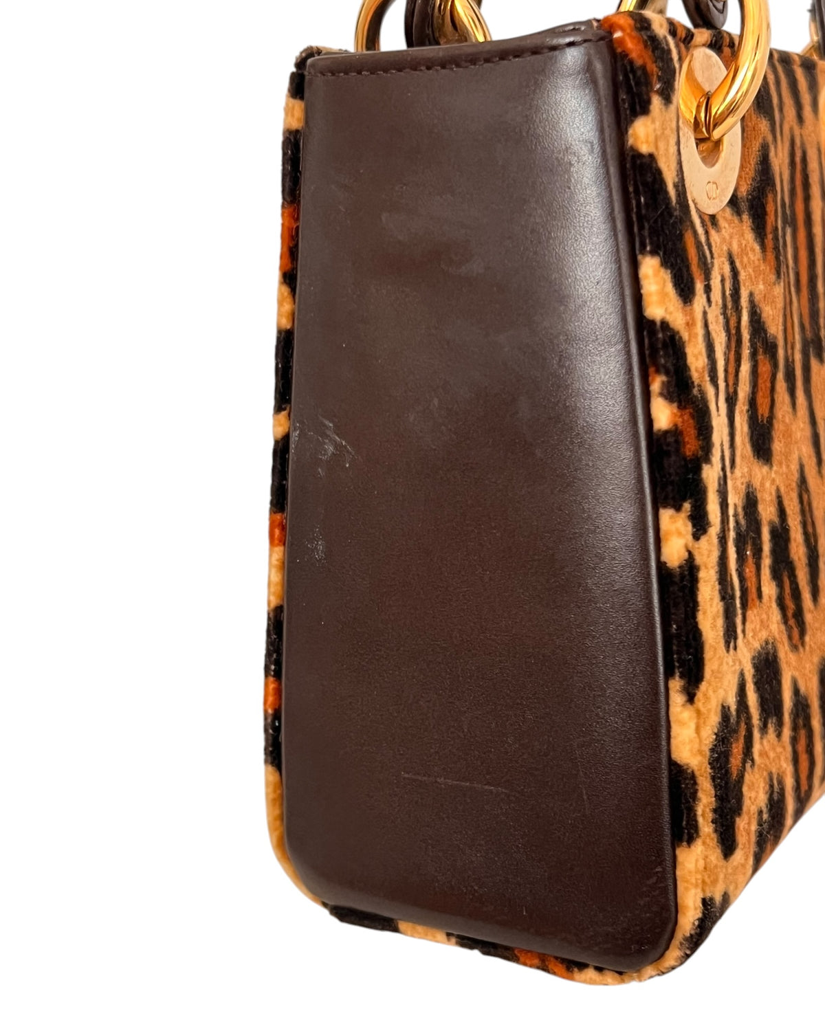 Dior Mini Lady Dior Leopard Print Pony Hair Bag – Gold Hardware - The Luxury Savvy