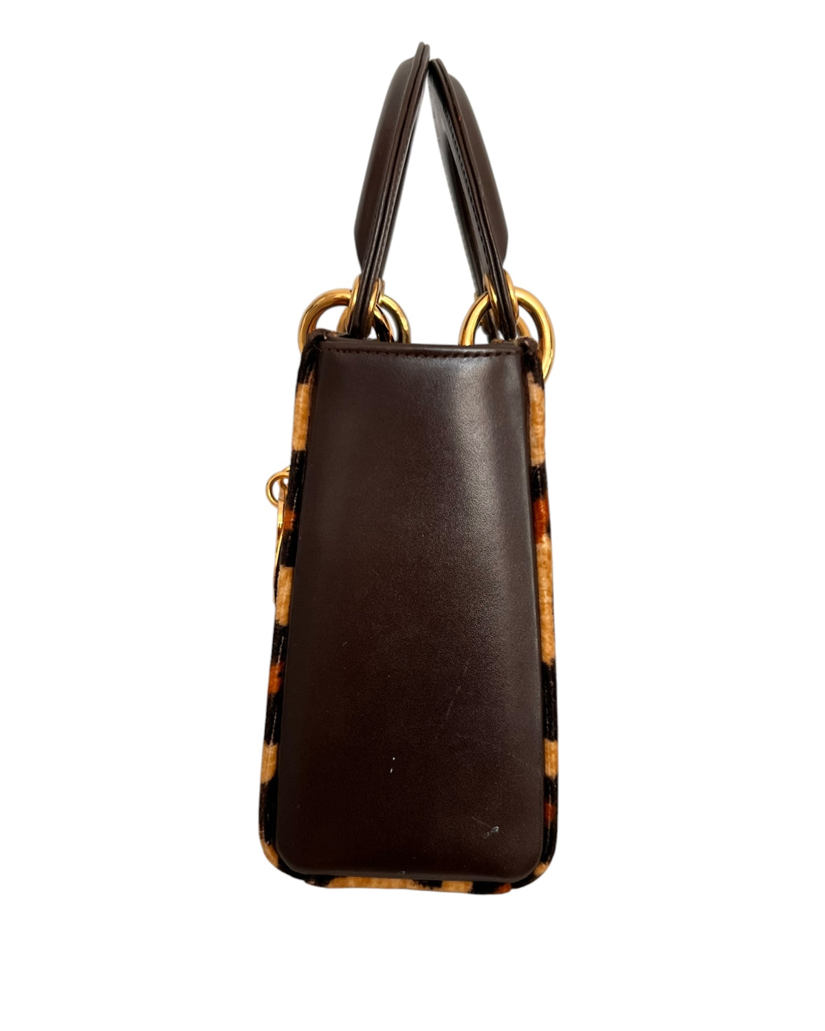 Dior Mini Lady Dior Leopard Print Pony Hair Bag – Gold Hardware - The Luxury Savvy