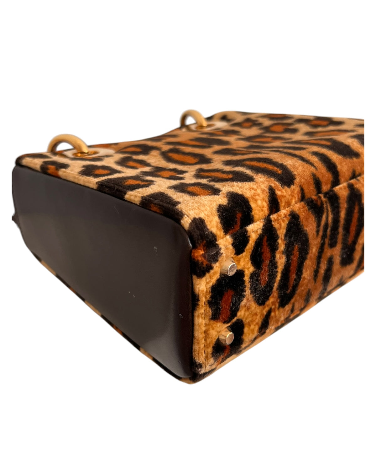 Dior Mini Lady Dior Leopard Print Pony Hair Bag – Gold Hardware - The Luxury Savvy