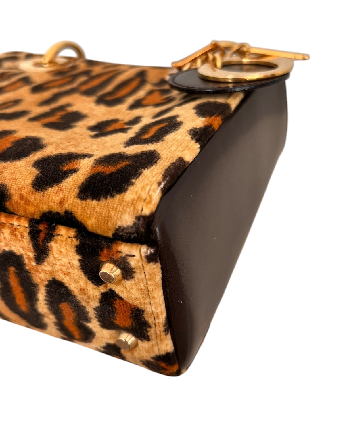 Dior Mini Lady Dior Leopard Print Pony Hair Bag – Gold Hardware - The Luxury Savvy