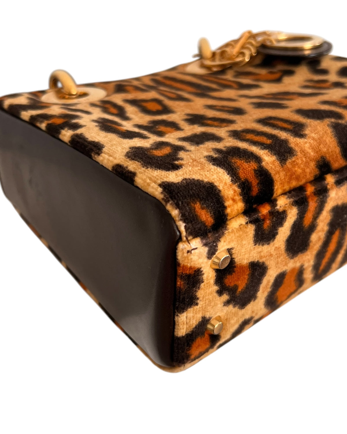 Dior Mini Lady Dior Leopard Print Pony Hair Bag – Gold Hardware - The Luxury Savvy