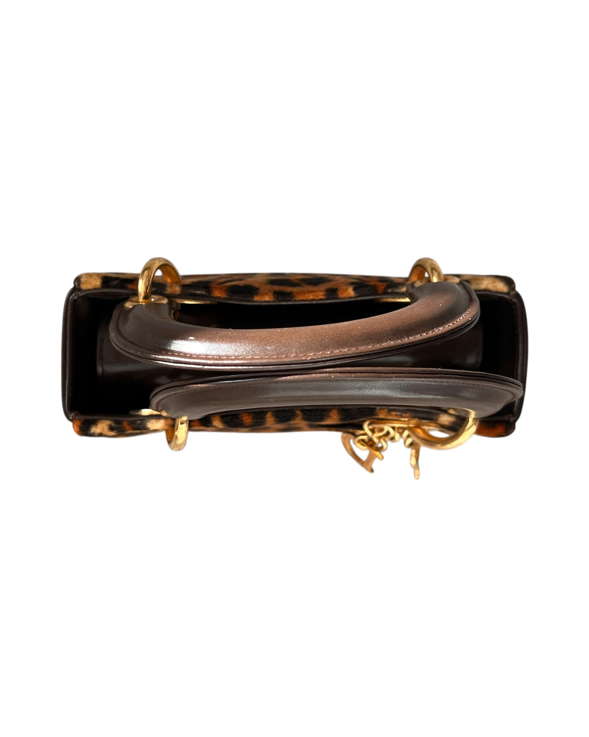 Dior Mini Lady Dior Leopard Print Pony Hair Bag – Gold Hardware - The Luxury Savvy