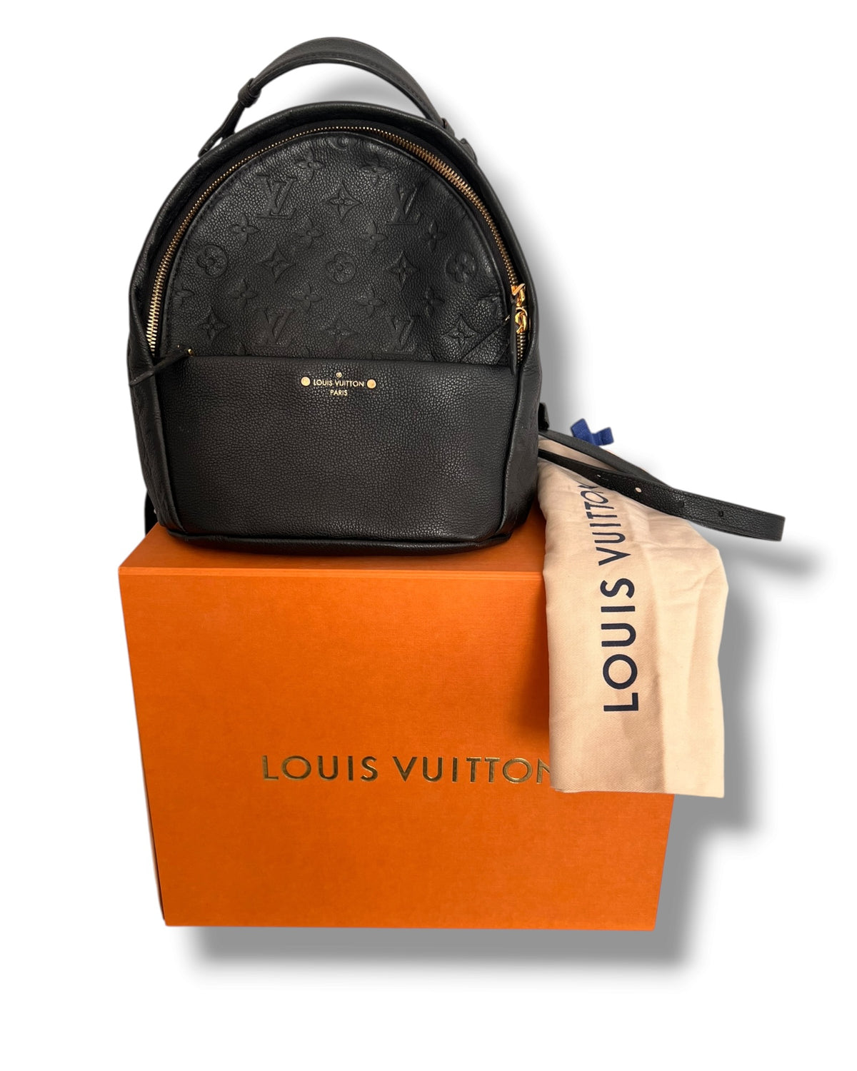 Louis Vuitton Sorbonne Backpack – Black Monogram Empreinte Leather - The Luxury Savvy
