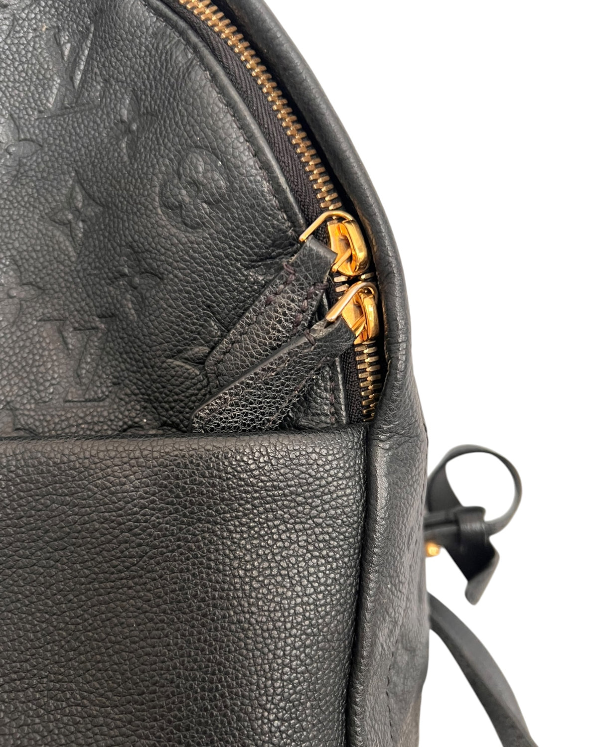 Louis Vuitton Sorbonne Backpack – Black Monogram Empreinte Leather - The Luxury Savvy